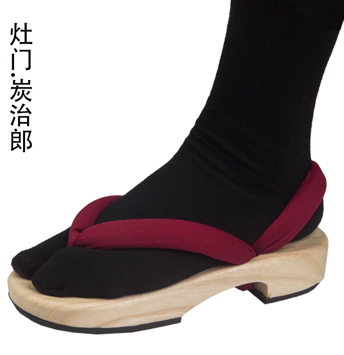 Geta Wooden Sandal - Japon Ahşap Terlikleri Geta Sandal Cosplay