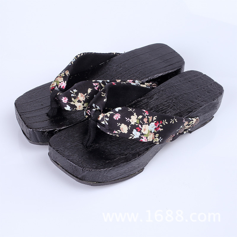 Geta Wooden Sandal - 2026 Yeni Kadın 4cm Topuklu Geta
