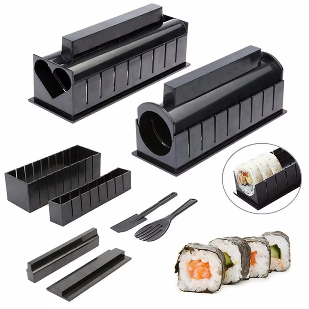 Sushi Making Kit - 3/10 adet Set Japon Suşi Yapıcı