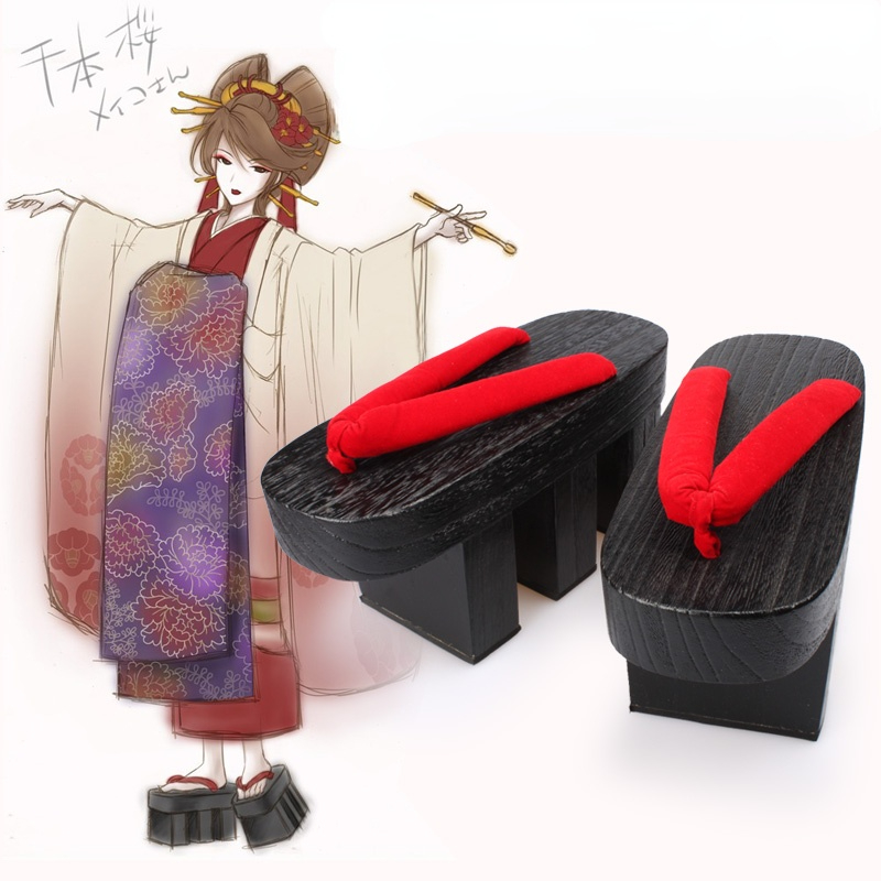 Bayan ahşap japon GETA takunya - Geta Wooden Sandal incelemesi ve fiyatı