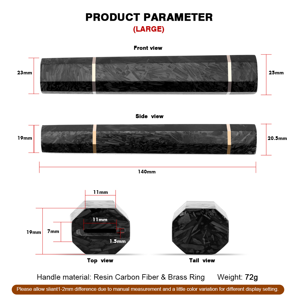 El yapımı Reçine ve Karbon Fib - Japanese Knife incelemesi ve fiyatı