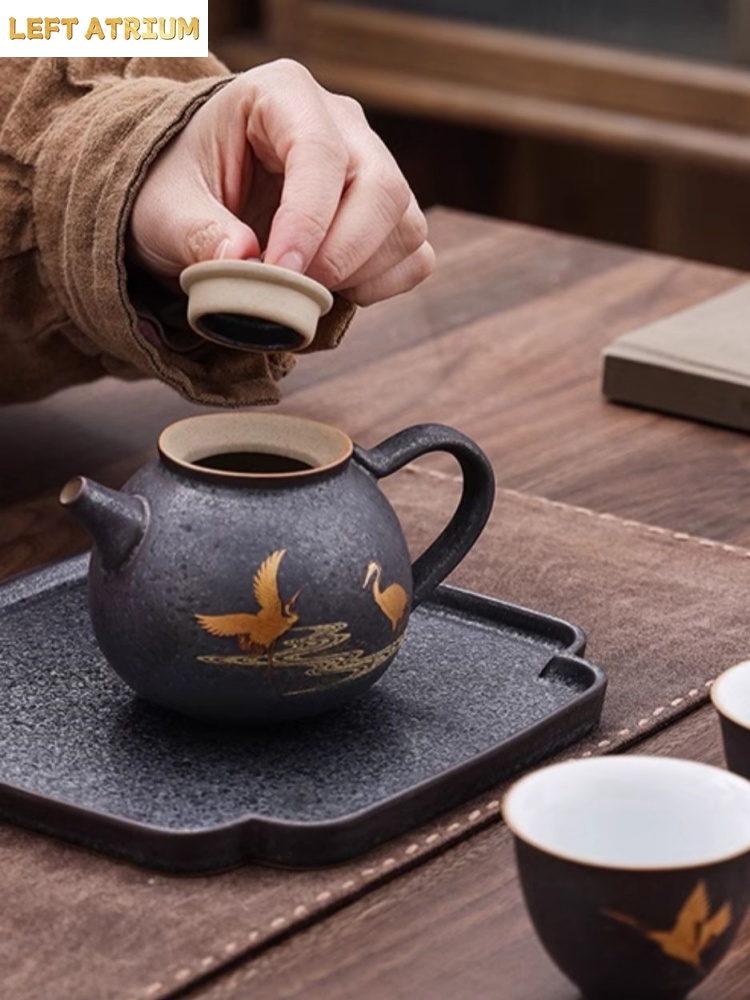 Crane Retro Japon Tarzı Çaydan - Japanese Pottery incelemesi ve fiyatı
