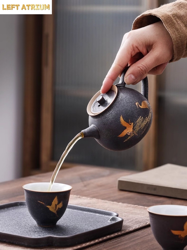 Crane Retro Japon Tarzı Çaydan - Japanese Pottery incelemesi ve fiyatı