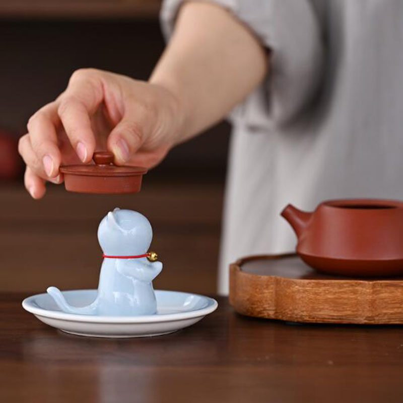 Porselen Kedi Şeklinde Tütsü T - Incense Holder incelemesi ve fiyatı