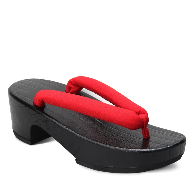 Kadın Siyah Hilal Ay Şekli Ahş - Geta Wooden Sandal incelemesi ve fiyatı